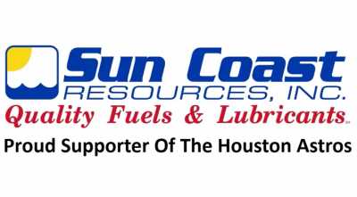 Sun Coast Resources Houston Astros supporter.